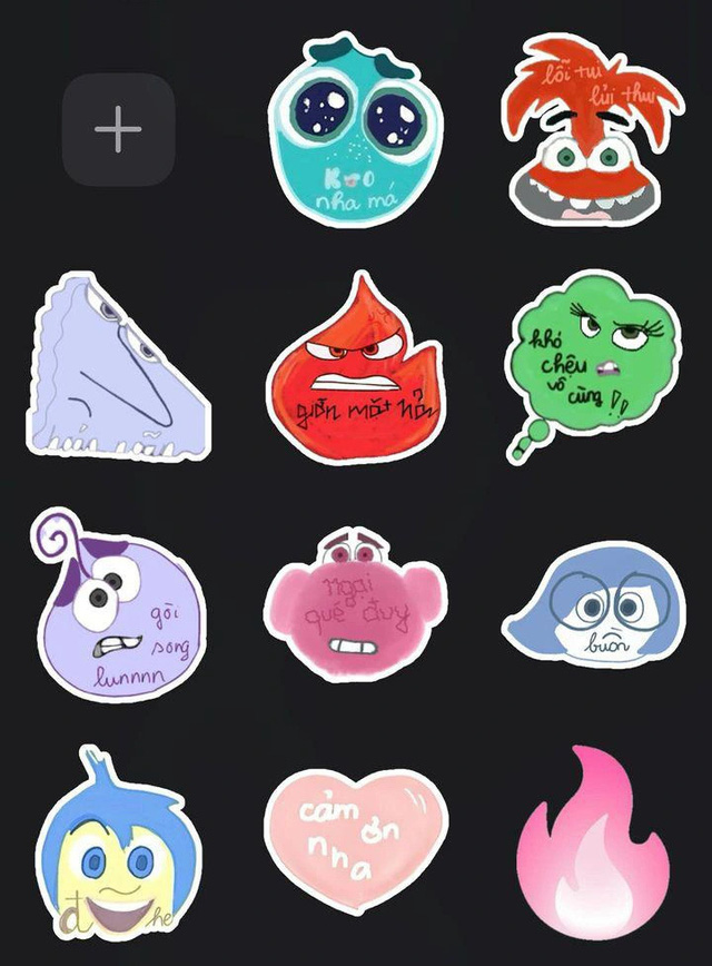 Gen Z tự sáng tạo sticker bày tỏ cảm xúc trên messenger- Ảnh 3.