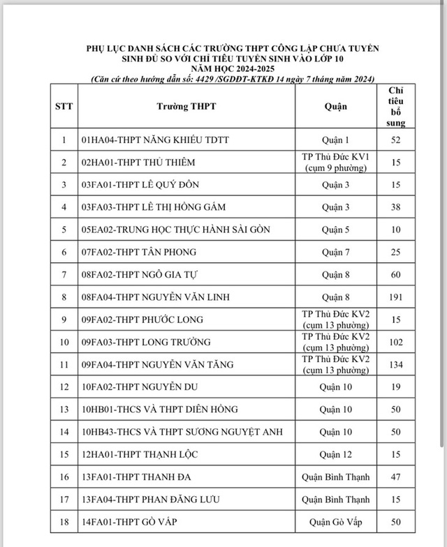 Hôm nay 22-7, TP.HCM nhận hồ sơ tuyển sinh bổ sung lớp 10- Ảnh 2.