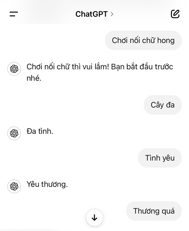 Giới trẻ thích thú trải nghiệm tính năng chat tự động của ChatGPT- Ảnh 2.