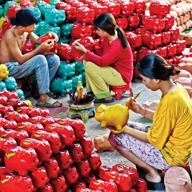 Heo đất - 'thú cưng' bằng đất đáng yêu của bao thế hệ con nít- Ảnh 4.