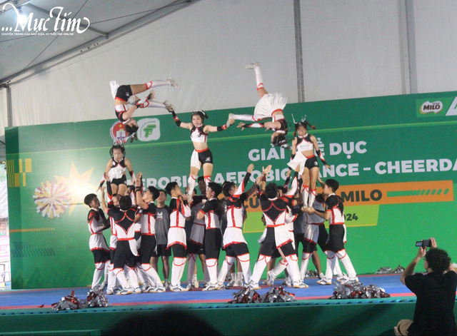 Trường THPT Trần Khai Nguyên, THPT Trần Phú đăng quang cheerdance cup Milo 2024- Ảnh 6.