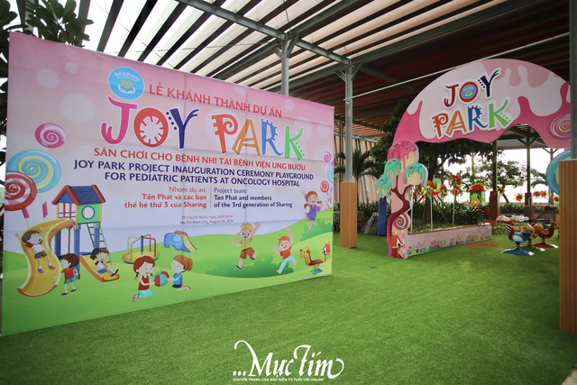 Khánh thành Sân chơi niềm vui (Joy Park) dành cho bệnh nhi ung bướu- Ảnh 8.