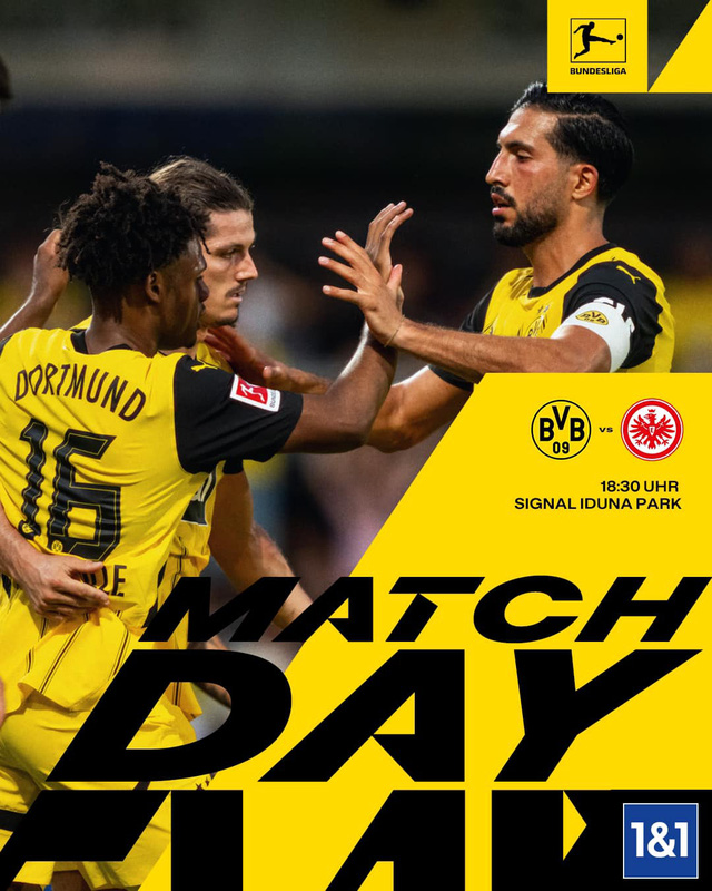 23h30 ngày 24-8, Borussia Dortmund gặp Eintracht Frankfurt: Thắng mừng người mới- Ảnh 1.