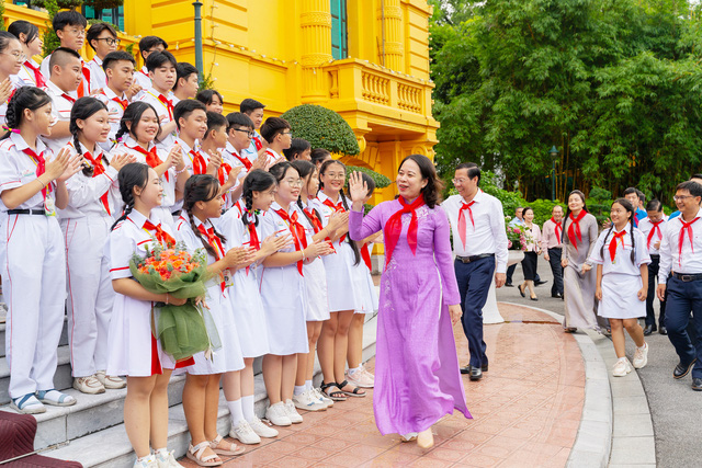 Làng Đội thành phố một năm học sôi động và tự hào- Ảnh 2.