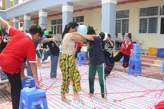 5 trạm trò chơi siêu vui tại hội trại khối 10 Trường THPT Nguyễn Khuyến- Ảnh 3.