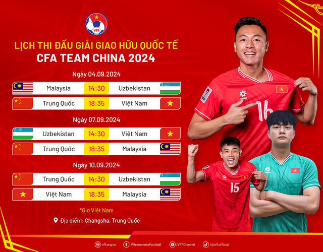 18h35 tối nay 10-9, U22 Việt Nam gặp U22 Malaysia tại CFA Team China- Ảnh 1.