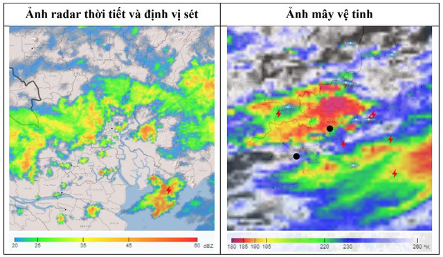 Chiều tối 20-9, vùng mây phát triển gây mưa dông, sét trên khu vực TP.HCM- Ảnh 1.