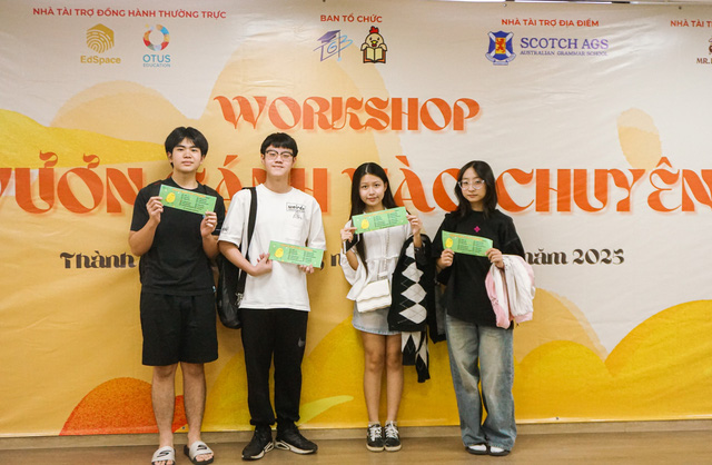 Cùng teen lớp 9 'vươn cánh vào chuyên' qua workshop- Ảnh 3.