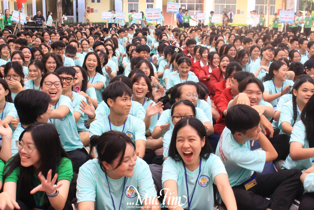 Hội trai xinh gái đẹp cụm 3 ‘vui hết mình’ tại Hội trại truyền thống 9-1- Ảnh 8.