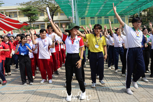 Trại sinh cháy hết mình cùng loạt hoạt động hấp dẫn tại Hội trại truyền thống 9-1 cụm 4- Ảnh 5.