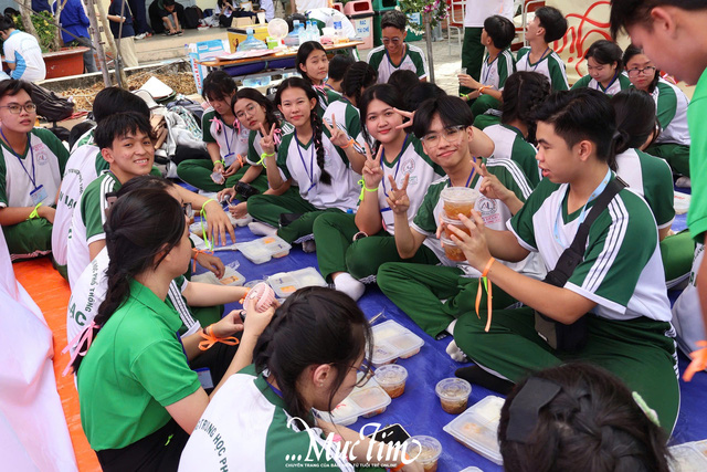 Trại sinh cháy hết mình cùng loạt hoạt động hấp dẫn tại Hội trại truyền thống 9-1 cụm 4- Ảnh 34.