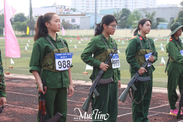 Học sinh TP.HCM tranh tài tại hội thao giáo dục quốc phòng và an ninh- Ảnh 8.