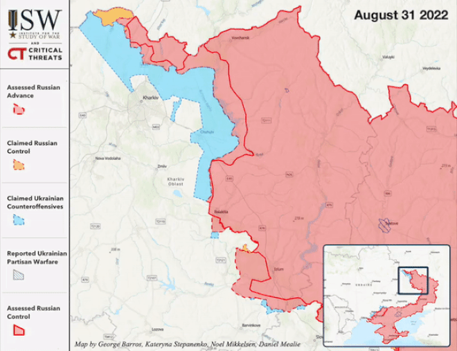 Cuộc phản công thần tốc của Ukraine ở Kharkov nhìn qua bản đồ - Ảnh 4.