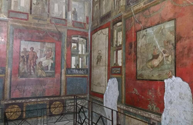Khám phá biệt thự cổ đại Pompeii vừa được trùng tu - Ảnh 1.