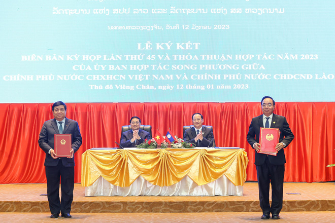 Doanh nghiệp Việt Nam đóng góp 1 tỉ USD cho Lào trong 5 năm qua - Ảnh 1.