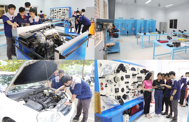 Đào tạo công nghệ kỹ thuật ô tô cùng các ngành kỹ thuật đảm bảo việc làm tại ĐH Duy Tân - Ảnh 1.