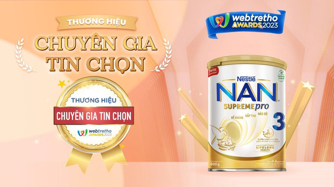 Nestlé NAN giành chiến thắng tại Webtretho Awards 2023 - Ảnh 3.