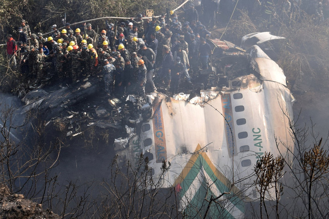 Toàn bộ 72 người trên máy bay thiệt mạng, Nepal tổ chức quốc tang - Ảnh 1.