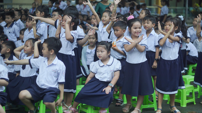 Tiết học giao thông sôi động của học trò Trường tiểu học Lê Văn Thọ- Ảnh 7.