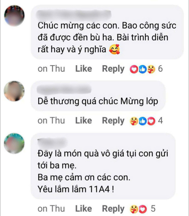 Xúc động màn flashmob dành tặng cha của teen Trường THPT Nguyễn Hữu Huân- Ảnh 2.