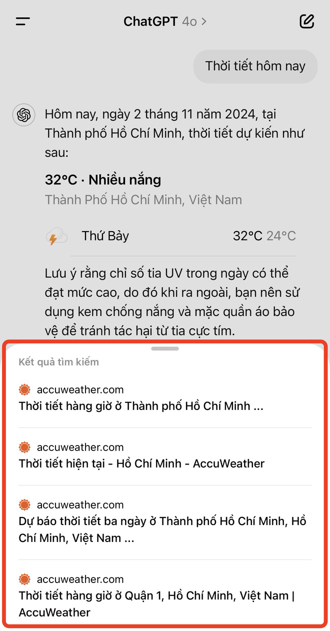 Cách tìm kiếm thông tin với tính năng mới của ChatGPT- Ảnh 4.