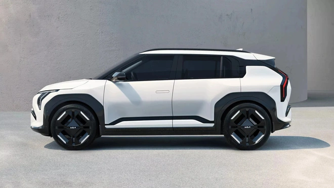 Kia EV3 ra mắt: Chạy 600km/sạc, đẹp như concept- Ảnh 4.