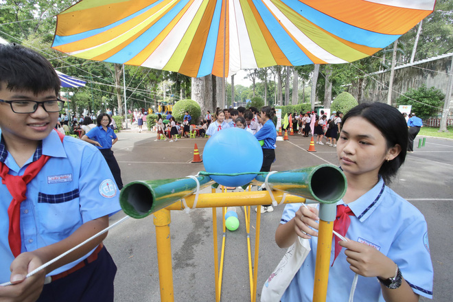 Sôi động sân chơi Tự hào chiến sĩ Điện Biên thành phố Bác Hồ- Ảnh 7.