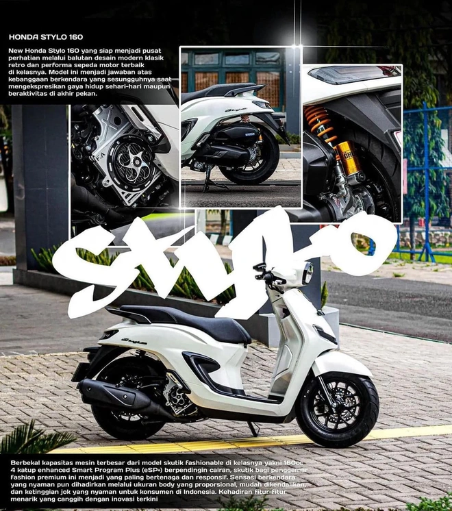 Honda Stylo 160 sắp bán chính hãng ở Việt Nam, giá có cơ hội tiệm cận SH Mode?- Ảnh 5. Honda Stylo 160 sắp bán chính hãng ở Việt Nam, giá có cơ hội tiệm cận SH Mode?- Ảnh 5.