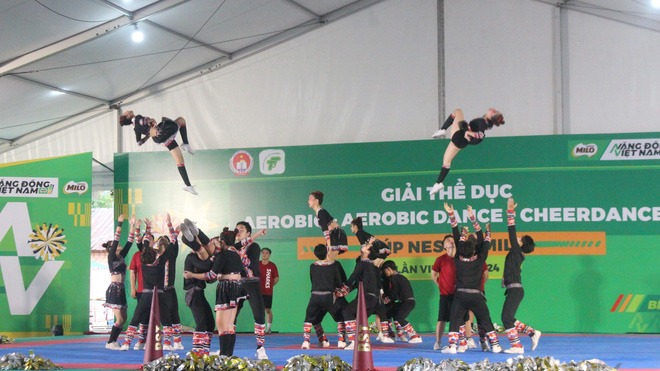 Trường THPT Trần Khai Nguyên, THPT Trần Phú đăng quang cheerdance cup Milo 2024- Ảnh 8.