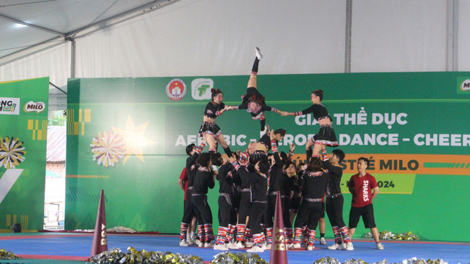 Trường THPT Trần Khai Nguyên, THPT Trần Phú đăng quang cheerdance cup Milo 2024- Ảnh 7.