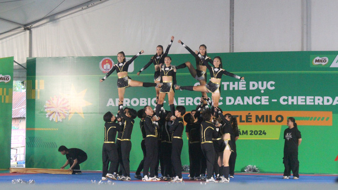 Trường THPT Trần Khai Nguyên, THPT Trần Phú đăng quang cheerdance cup Milo 2024- Ảnh 10.