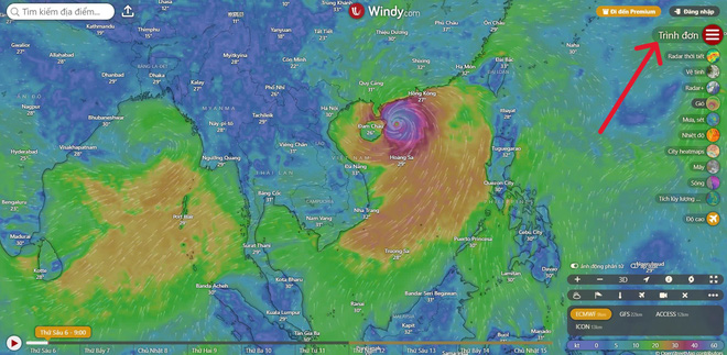 Cách đơn giản để cập nhật tin tức, diễn biến bão số 3 (bão Yagi) nhanh nhất- Ảnh 4.