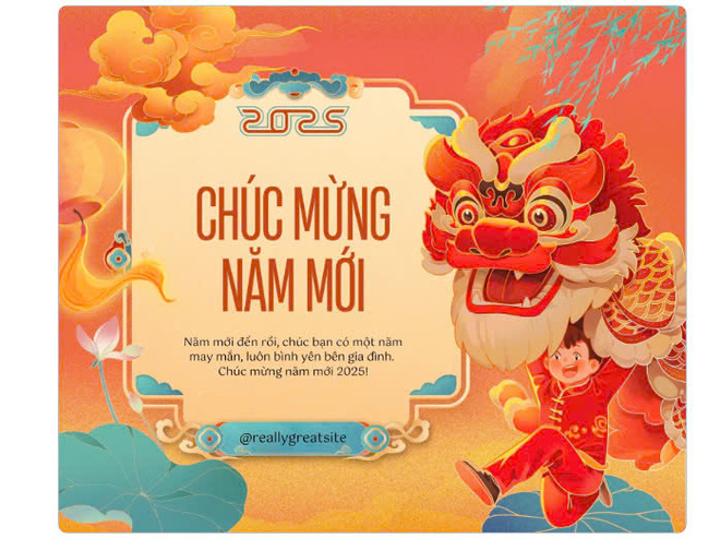 Cách tạo thiệp chúc mừng năm mới online bằng Canva- Ảnh 6.