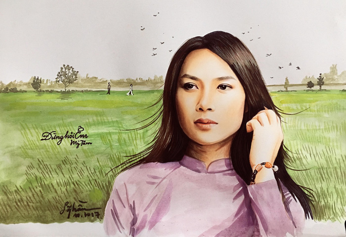 Chàng họa sĩ trẻ vẽ túi xách cho Lý Nhã Kỳ - Ảnh 9. Chàng họa sĩ trẻ vẽ túi xách cho Lý Nhã Kỳ - Ảnh 9.