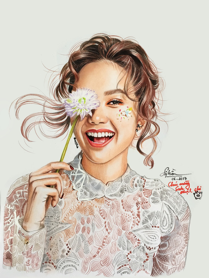 Chàng họa sĩ trẻ vẽ túi xách cho Lý Nhã Kỳ - Ảnh 12. Chàng họa sĩ trẻ vẽ túi xách cho Lý Nhã Kỳ - Ảnh 12.