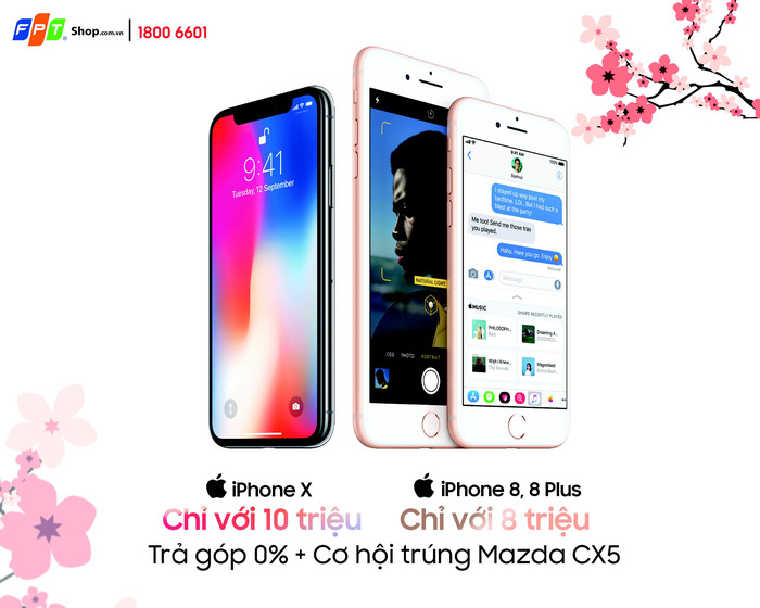 Sắm iPhone X trả góp tại FPT Shop chỉ với 10 triệu đồng - Ảnh 1.