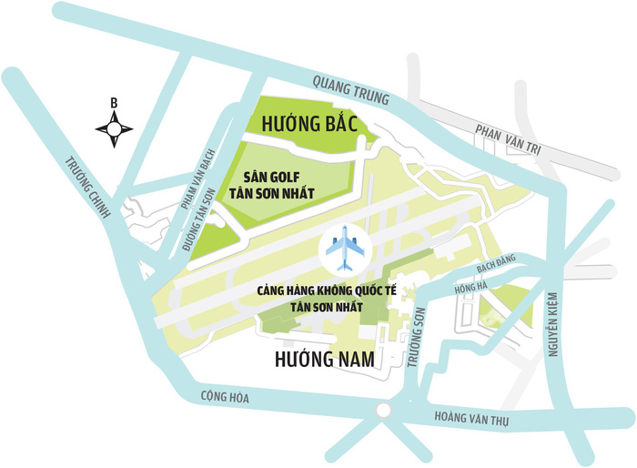Thủ tướng quyết định mở rộng sân bay Tân Sơn Nhất về phía nam - Ảnh 2.