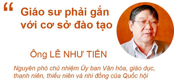 Quan chức có nên chạy đua làm giáo sư? - Ảnh 3.