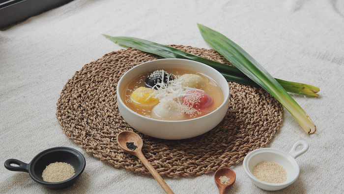 Làm bánh trôi ngũ sắc tết Hàn thực - Ảnh 18. Làm bánh trôi ngũ sắc tết Hàn thực - Ảnh 18.