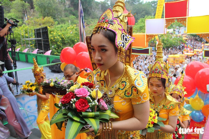 4-4 lễ vía Đức Bồ Tát ở lễ hội Quán Thế Âm - Ảnh 7.