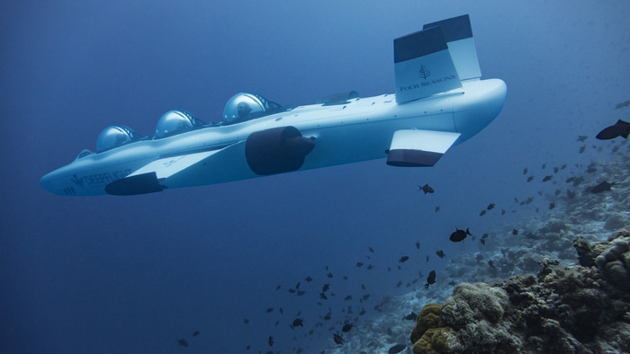 Đến Maldives ngồi tàu ngầm ngắm san hô - Ảnh 3.