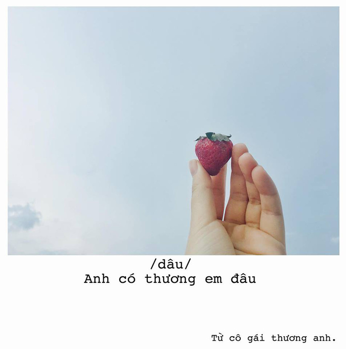 Bộ ảnh thả thính bằng trái cây của cô gái Sài Gòn - Ảnh 2.