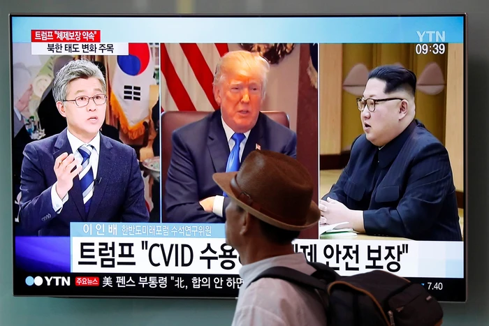 Nghệ thuật đàm phán của ông Trump với hai miền Triều Tiên - Ảnh 2. Nghệ thuật đàm phán của ông Trump với hai miền Triều Tiên - Ảnh 2.
