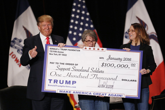Bang New York kiện ông Trump ra tòa vì quỹ từ thiện mờ ám - Ảnh 1.