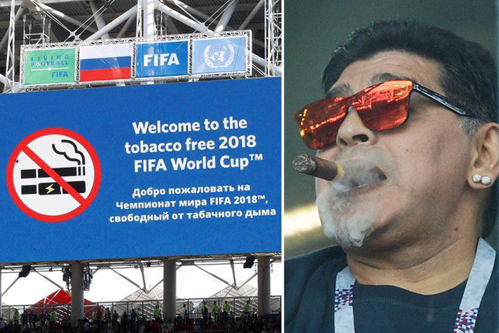 Maradona phì phèo xì gà, ‘phân biệt chủng tộc’ tại World Cup - Ảnh 3.