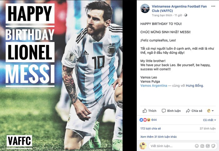 Giữa tâm bão, Messi đón sinh nhật với rừng động viên  - Ảnh 10.