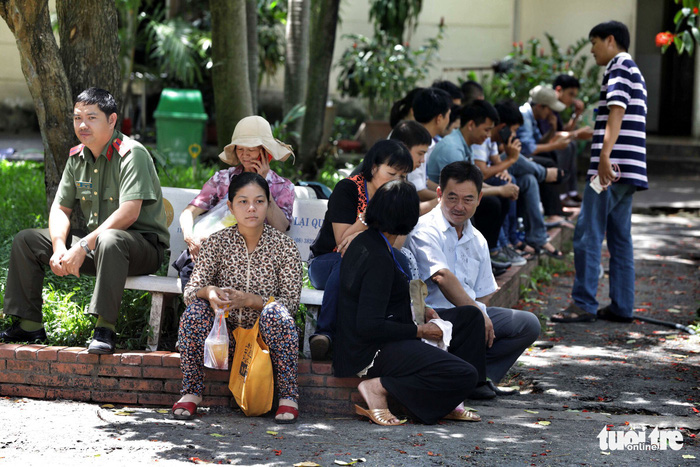 An ninh dày đặc trong buổi tuyên án nhóm khủng bố sân bay Tân Sơn Nhất - Ảnh 5.