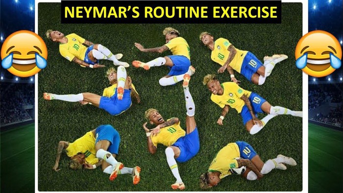 Fan chế Neymar: Từ cầu thủ thành diễn viên lăn và anh bán gà rán - Ảnh 3.