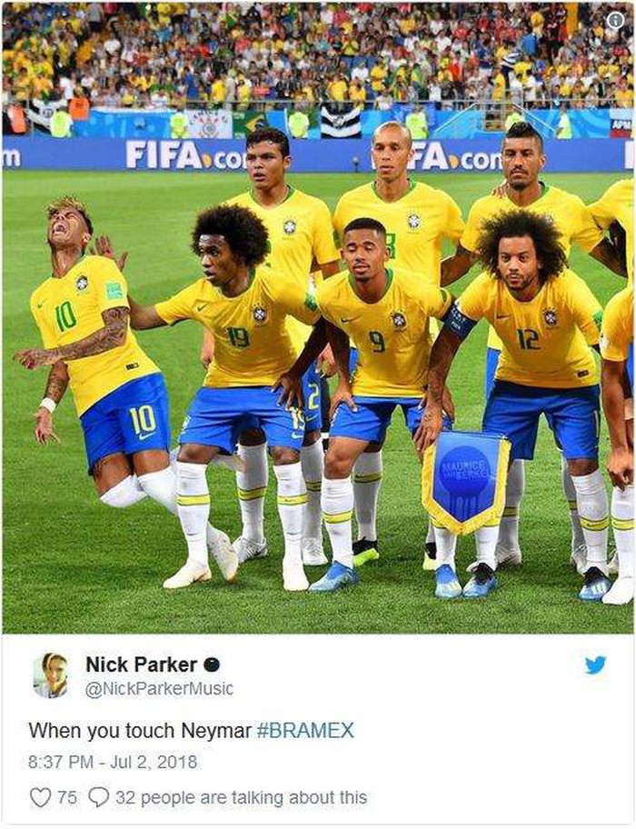 Fan chế Neymar: Từ cầu thủ thành diễn viên lăn và anh bán gà rán - Ảnh 4.