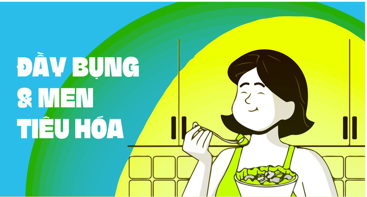 Mâm cao cỗ đầy ngày Tết và men tiêu hóa